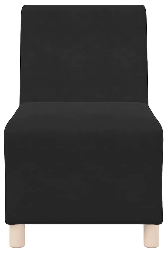 Poltrona 55 cm veludo preto