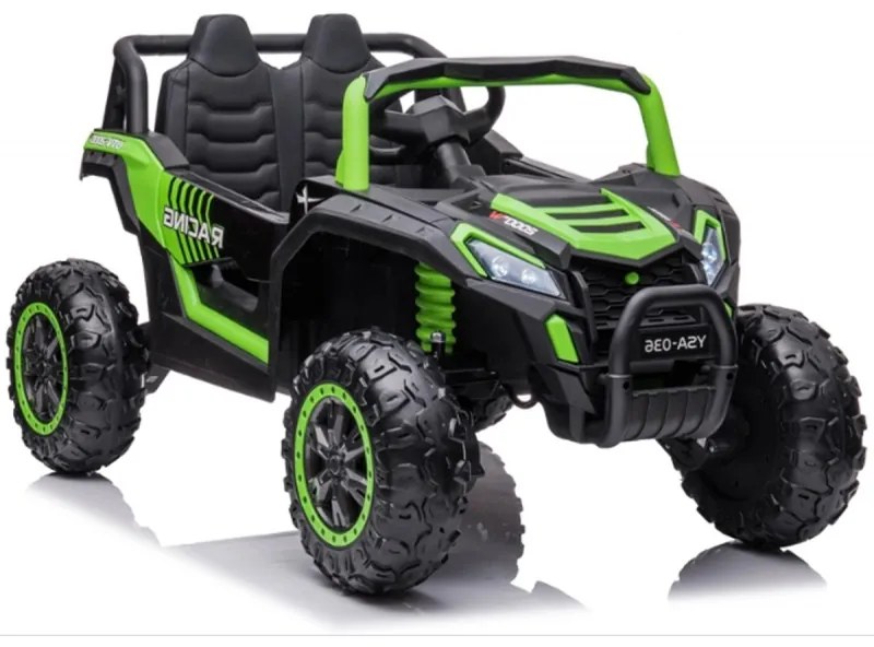 Carro elétrico infantil 12v BUGGY VENTO 12V, com luzes Led, controlo remoto Verde