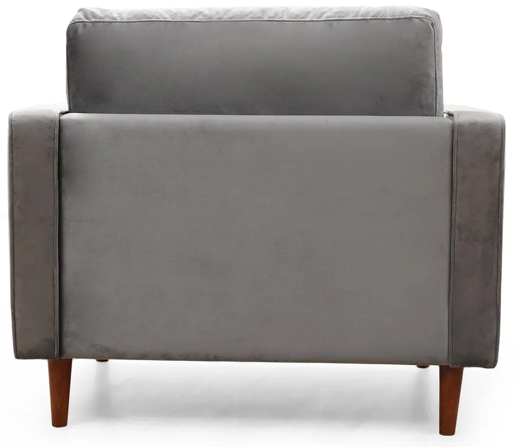 Cadeira Wing Rome – Cinza Claro – 105x85x90 cm