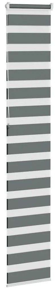 Cortina de zebra 45x230 cm largura do tecido 40,9 cm poliéster