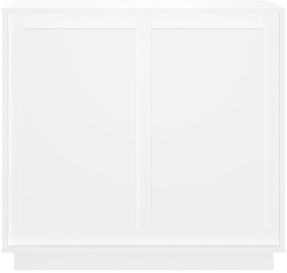 Aparador 80x34x75 cm derivados de madeira branco