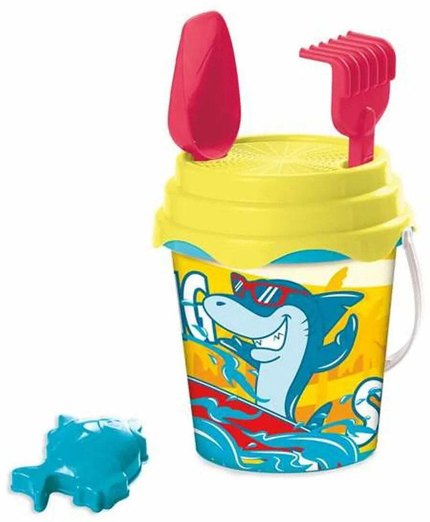 Conjunto de Brinquedos de Praia Unice Toys Tubarão 5 Peças