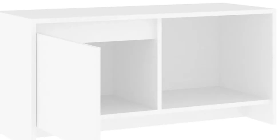 Móvel de TV 90x35x40 cm aglomerado branco