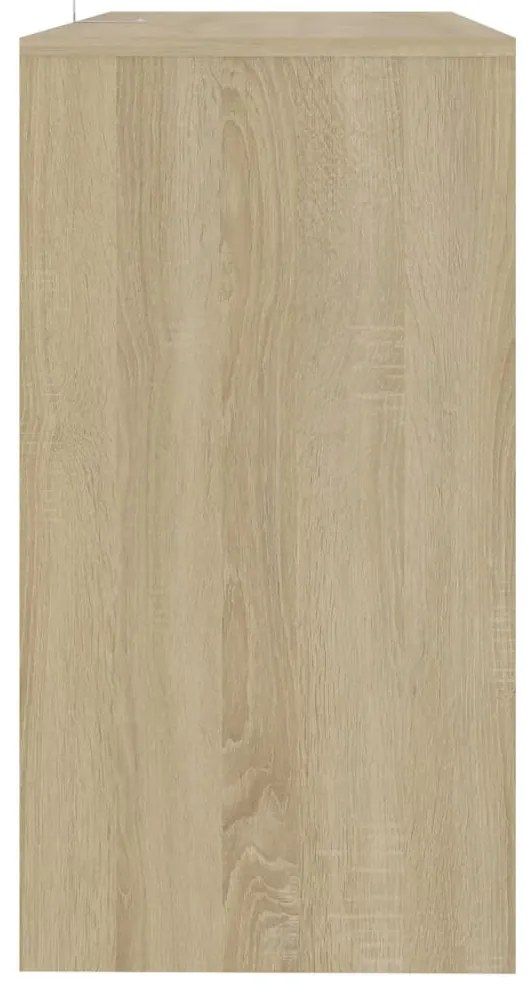 Mesa consola 89x41x76,5 cm derivados de madeira carvalho sonoma
