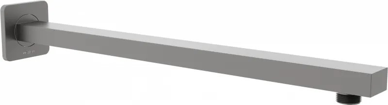 Mexen braço de chuveiro de parede 40 cm grafite - 79112-66