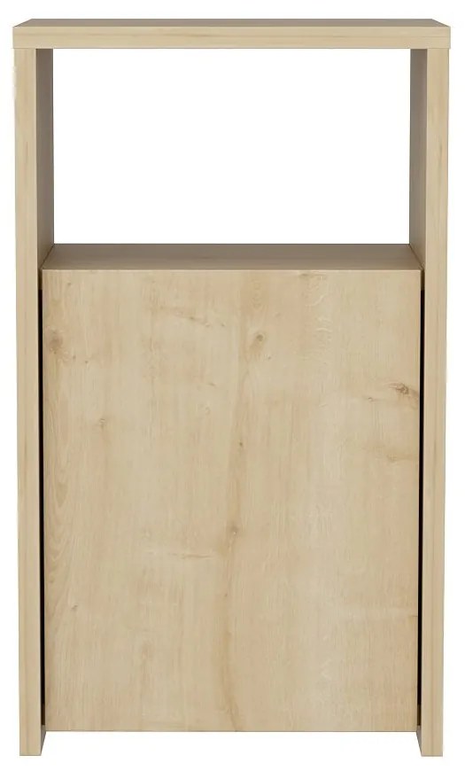 Mesa de Cabeceira Carlin – Carvalho – 36 cm x 25,3 cm x 61,4 cm