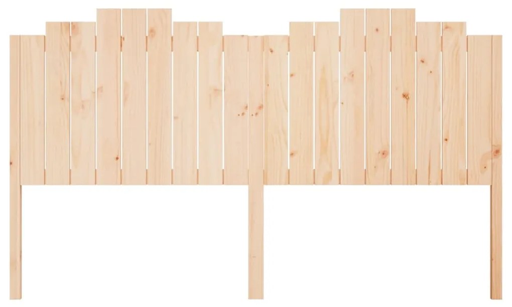 Cabeceira de cama 186x4x110 cm pinho maciço