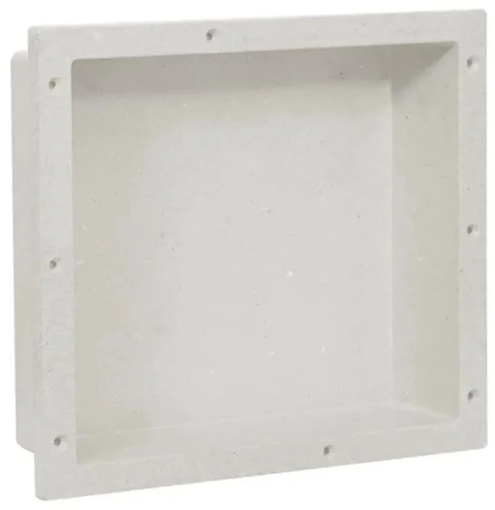 vidaXL Habitáculo de chuveiro 41x36x10 cm branco mate