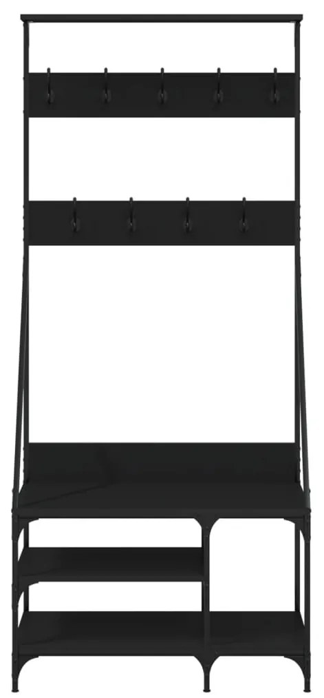 Conjunto de Entrada - Bengaleiro c/ arrumação de calçado 80x40x184 cm