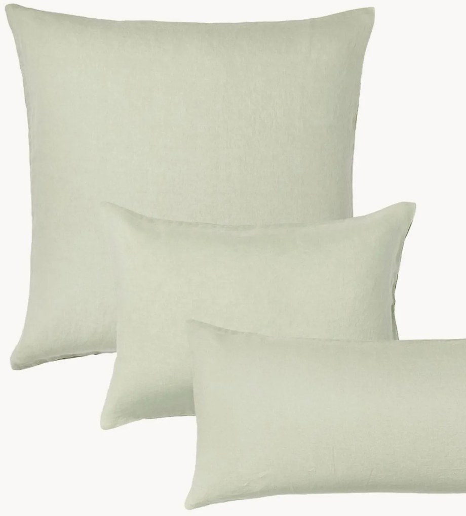 Fronha de almofada em linho lavado Airy