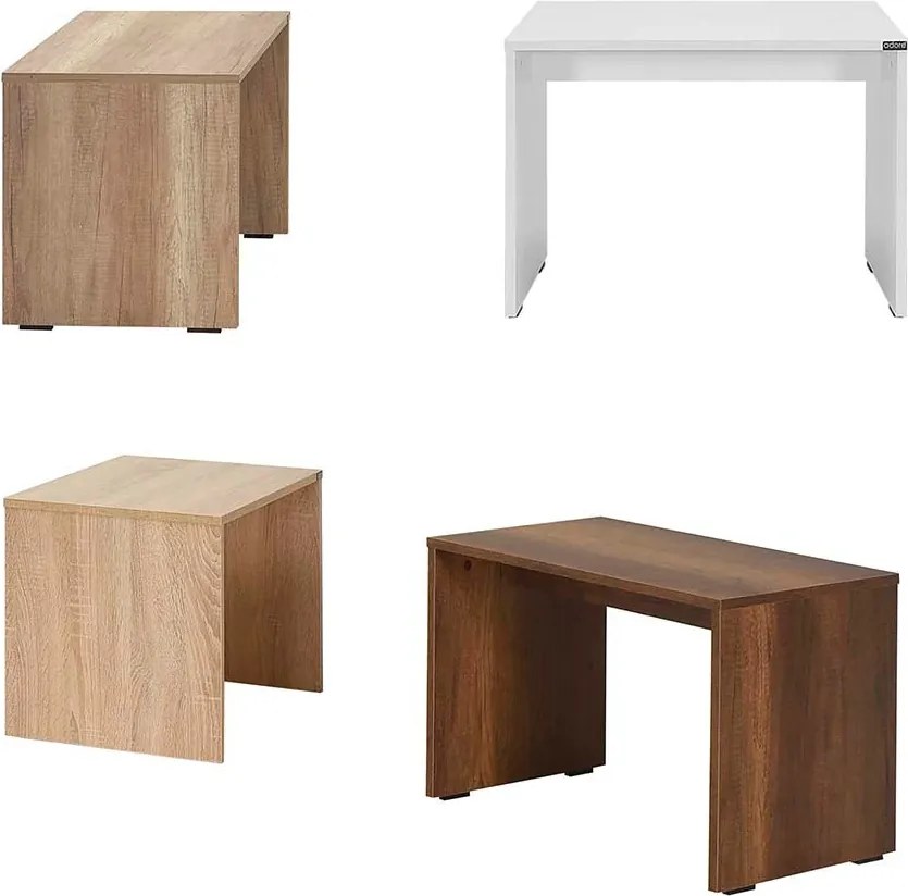 Mesa de Centro "Rsh-300-Ss-1" - Design Moderno - Sonomo