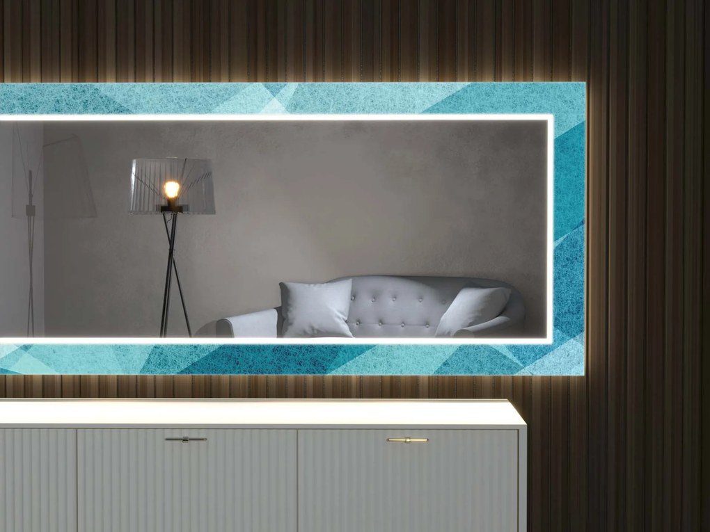 Espelho LED com decoração D24