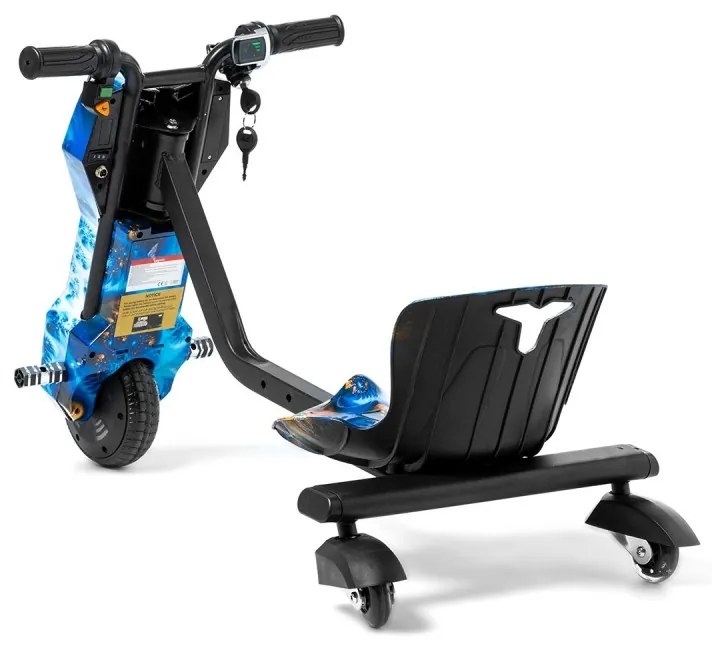 Triciclo elétrico Drift Mini 36v Azul