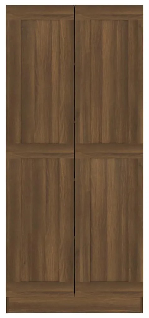 Estante 82,5x30,5x185,5 cm derivados madeira carvalho castanho