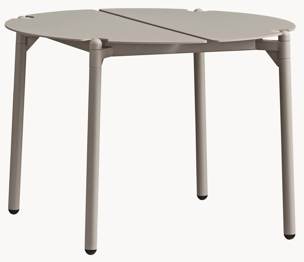 Mesa de centro de jardim redonda em metal Novo