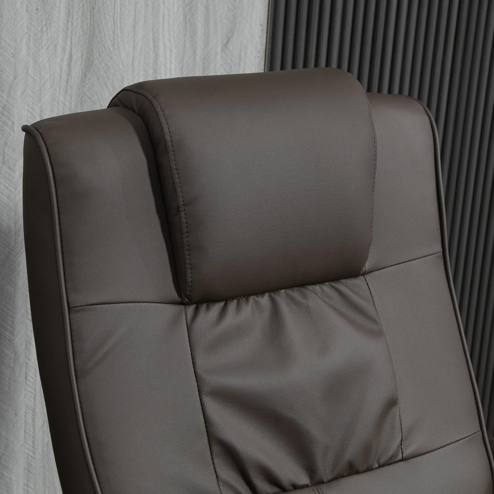 Poltrona de Massagem Elétrica com Banco para Apoiar os Pés Poltrona Re