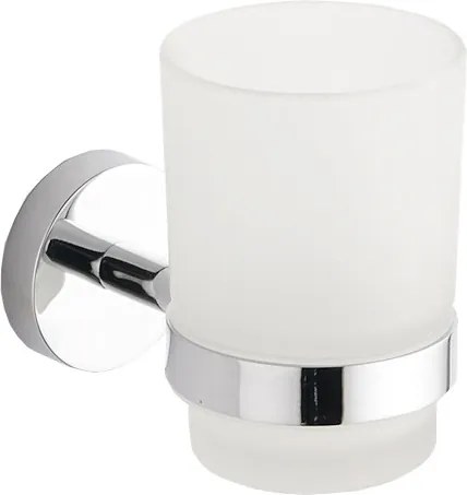 Mexen Tiber copo para escovas de dentes, cromado - 7050538-00