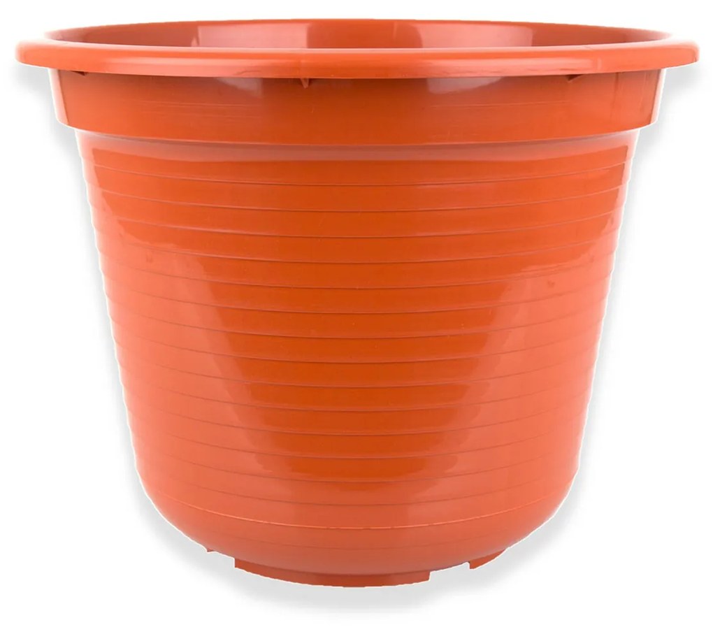 Vaso Tradicional Brilho Castanho 15cm
