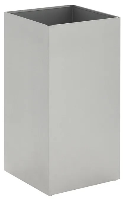 Porta Guarda-chuvas Quadrado em Chapa de Aço com Pintura Epoxy 485X245X245mm