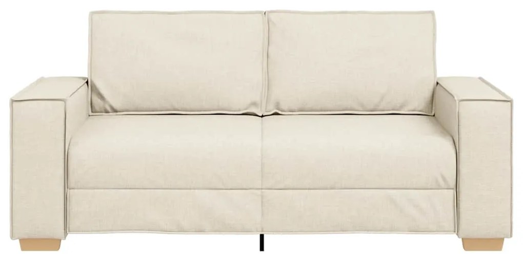 Sofá de 2 lugares em linho 140 cm