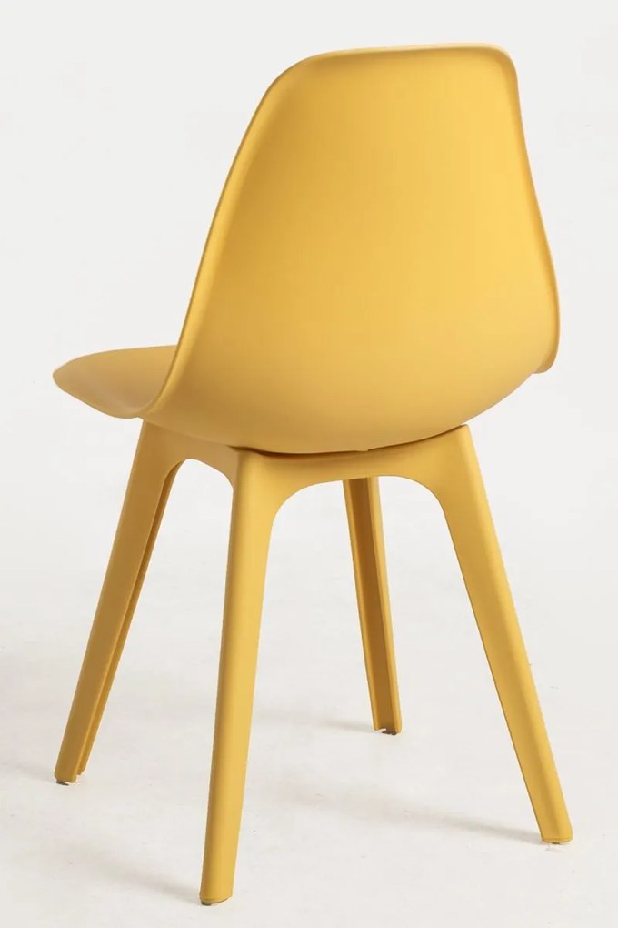 Pack 6 Cadeiras Kelen Suprym - Amarelo