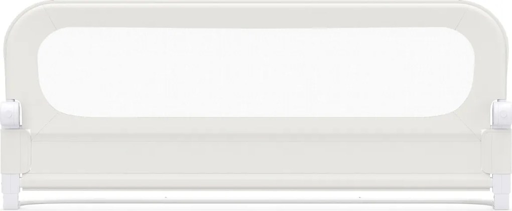 Barreira segurança dobrável para camas infantis, ajustável 148 x 36 x 60 cm (C x L x A), com capa removível em tecido Oxford, base em U, com correia e