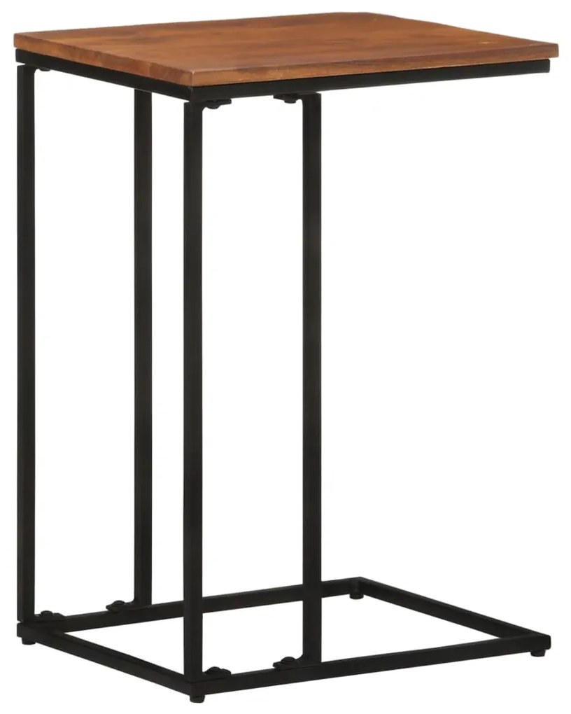 Mesa de apoio 35x45x65 cm madeira de acácia maciça