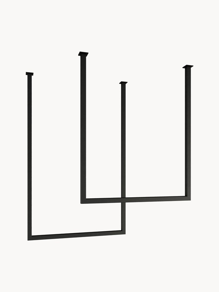 Suporte para toalhas em metal Tensi, conjunto de 2