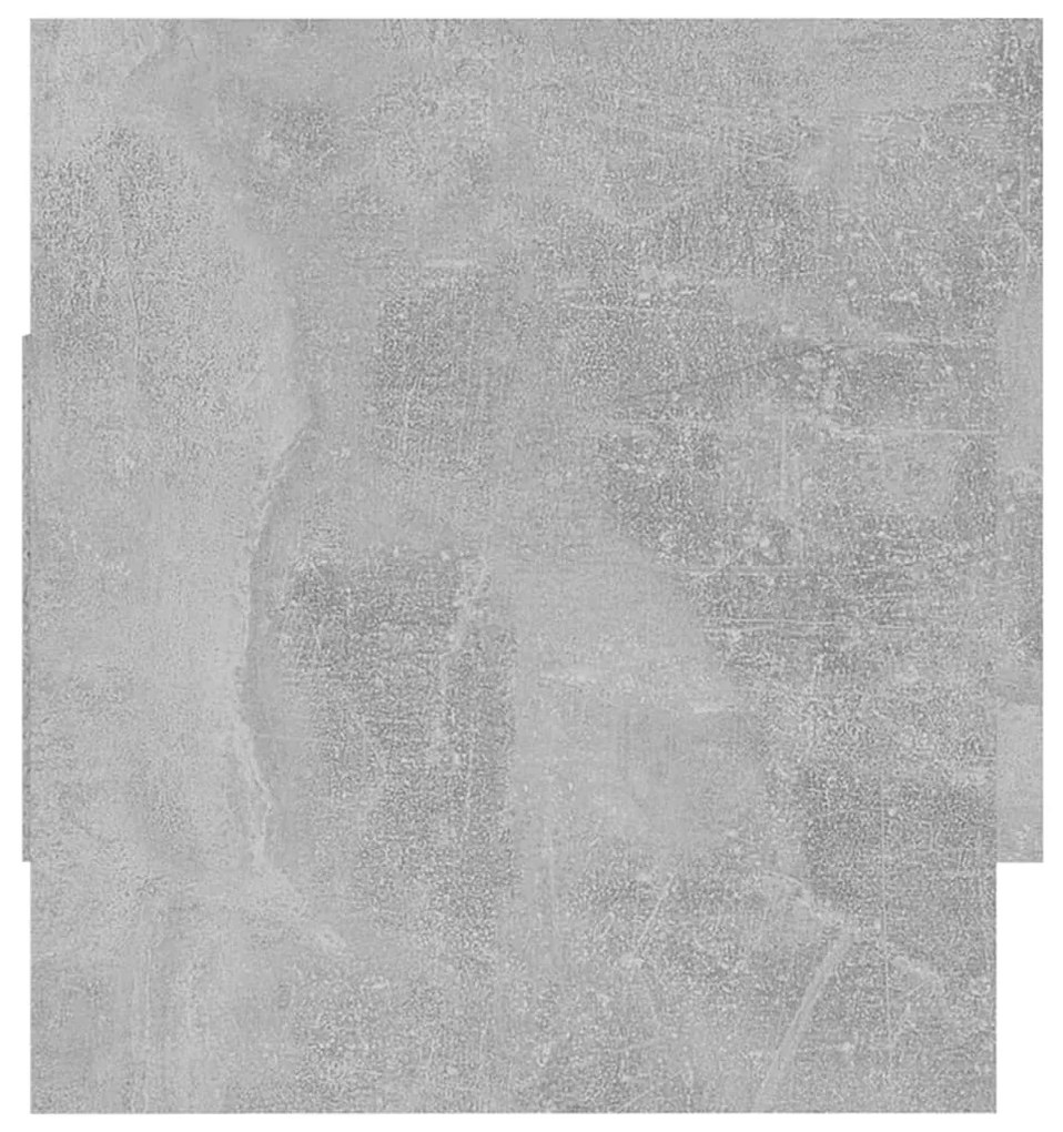 Roupeiro 70x32,5x35 cm derivados de madeira cinzento cimento