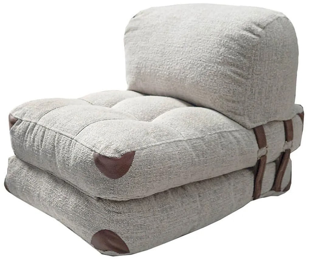 Sofá-Cama Fold – Cinzento – 80x70 cm
