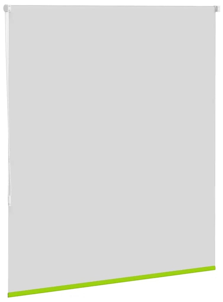 Persiana de enrolar 130x130 cm largura tecido 126,6cm poliéster