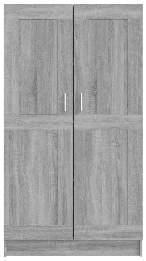 Estante 82,5x30,5x150 cm derivados de madeira cinzento sonoma
