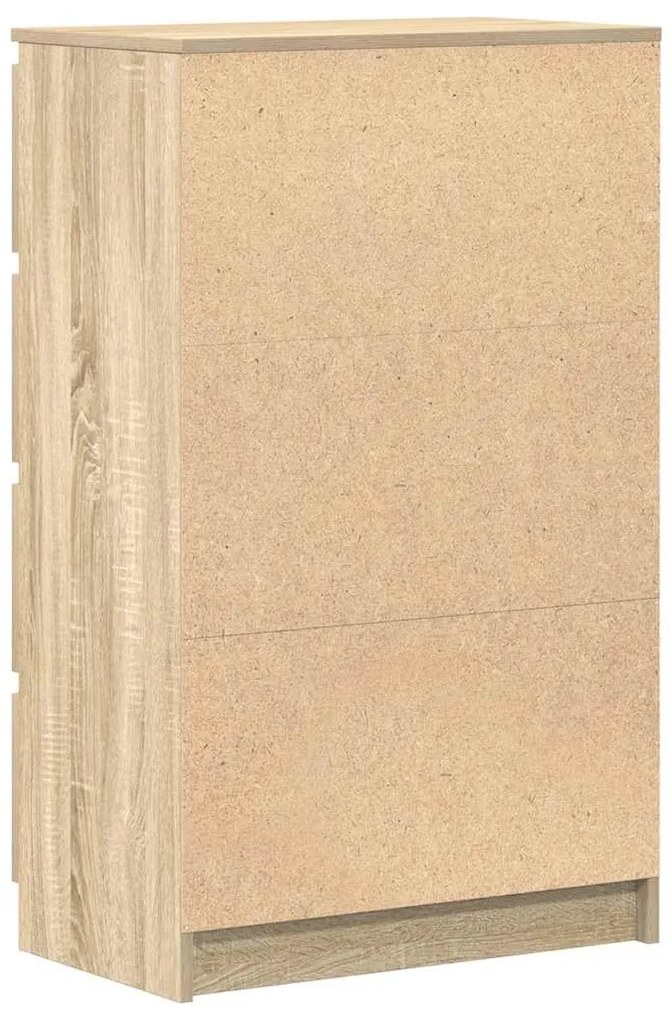 Aparador 60x35x98,5 cm madeira processada carvalho sonoma