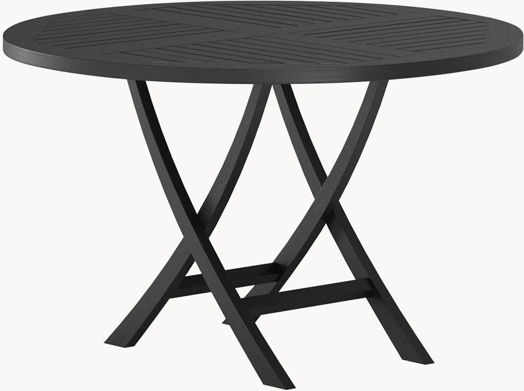 Mesa de jardim redonda em madeira de teca Kenya, Ø 120 cm