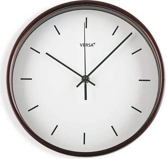 Relógio de Parede Madeira (4,5 x 25,7 x 25,7 cm)