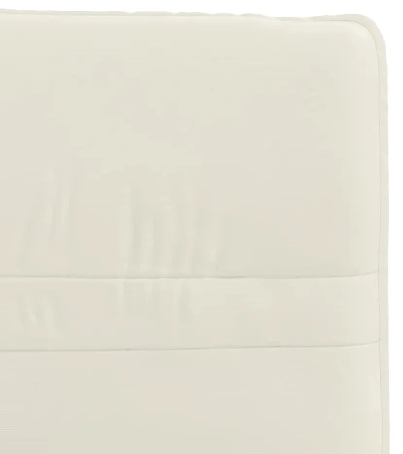 Cadeiras de jantar 2 pcs veludo cor creme