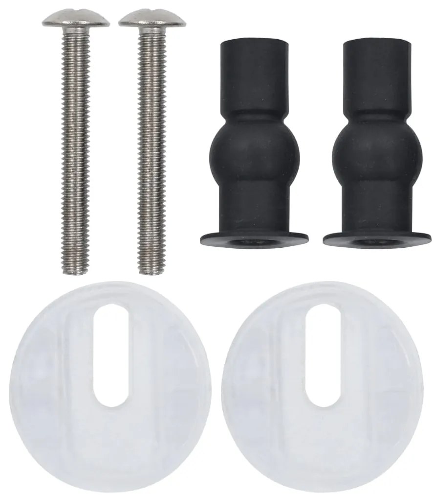 Assentos sanita 2 pcs c/ tampas fecho suave MDF design seixos