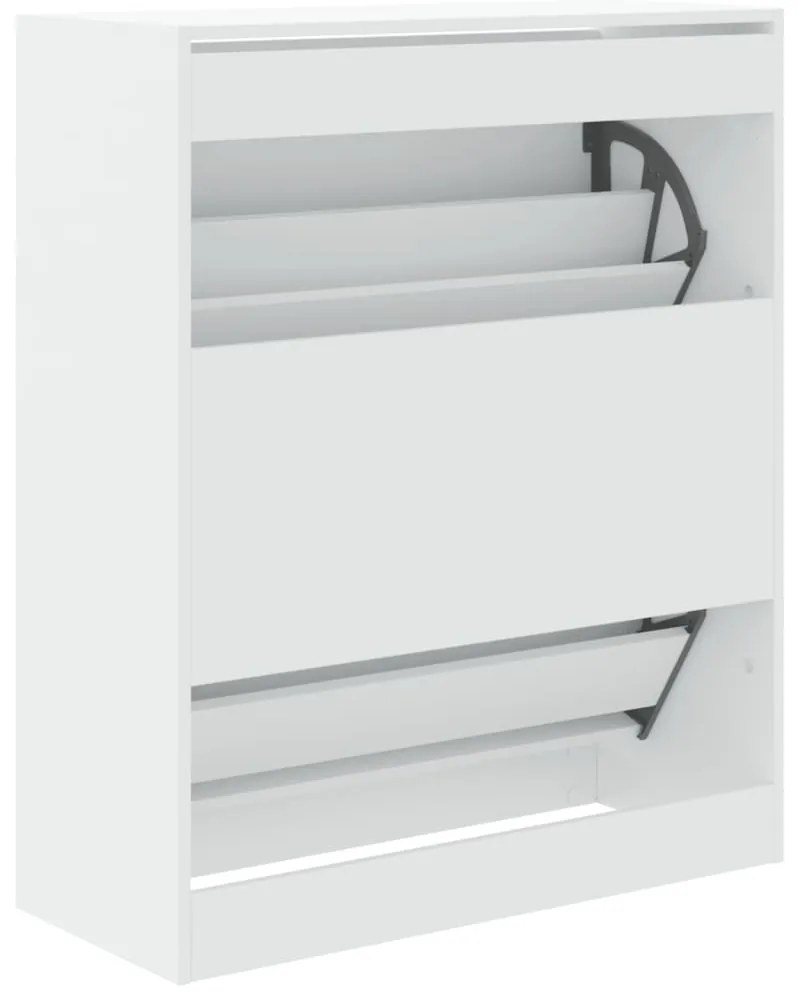 Sapateira 80x34x96,5 cm derivados de madeira branco
