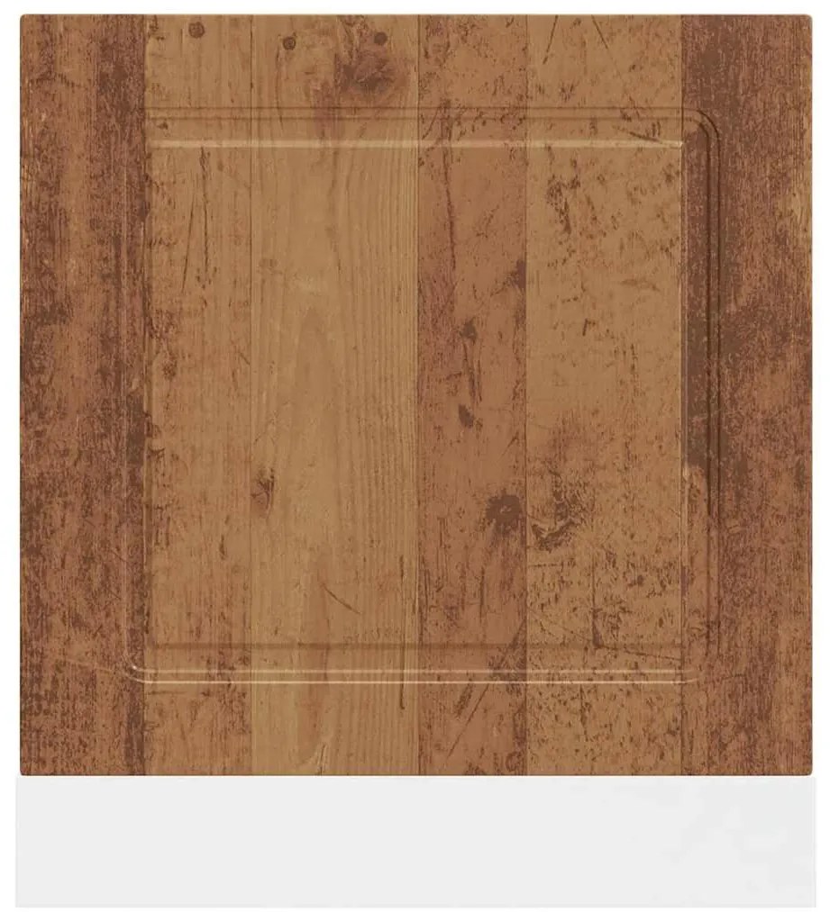 Painel máquina lavar louça Kalmar 60x1,5x67 cm madeira velha