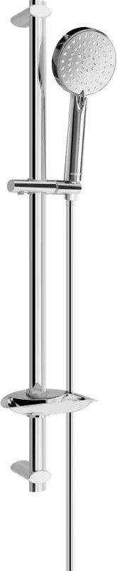 Mexen DB75 conjunto de chuveiro deslizante, cromado - 785754584-00