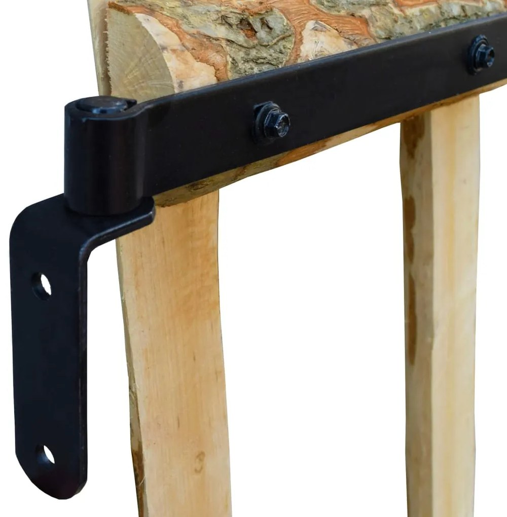 Portão para cerca 1 pc 100x120 cm madeira de aveleira
