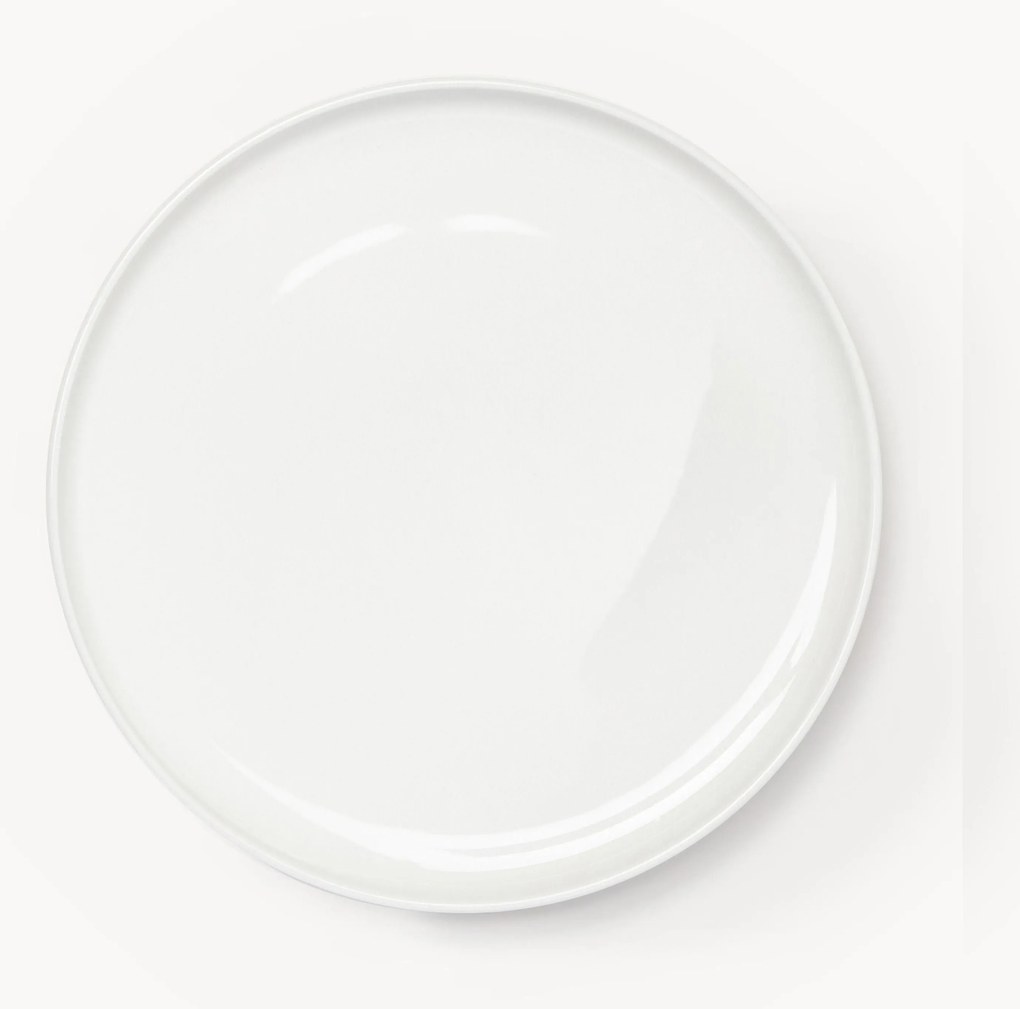 Prato marcador em porcelana Nessa