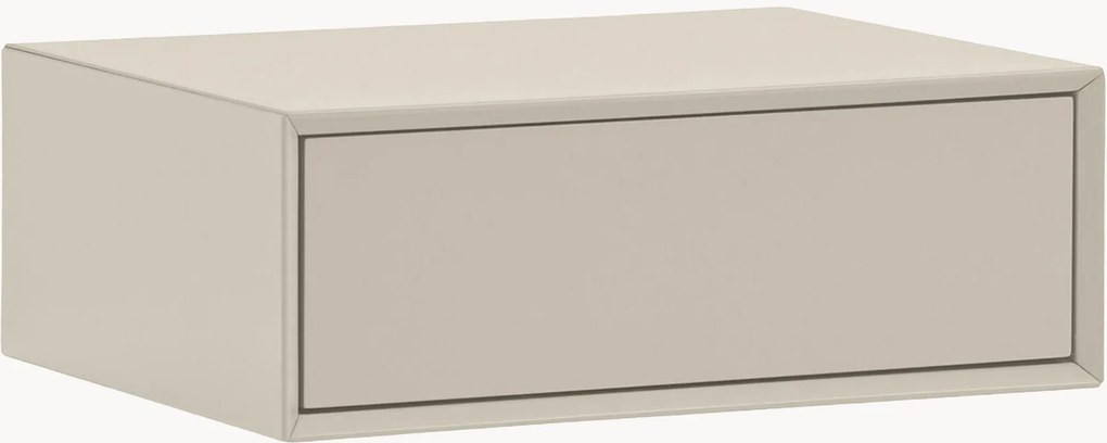 Mesa de cabeceira de parede em madeira Platt