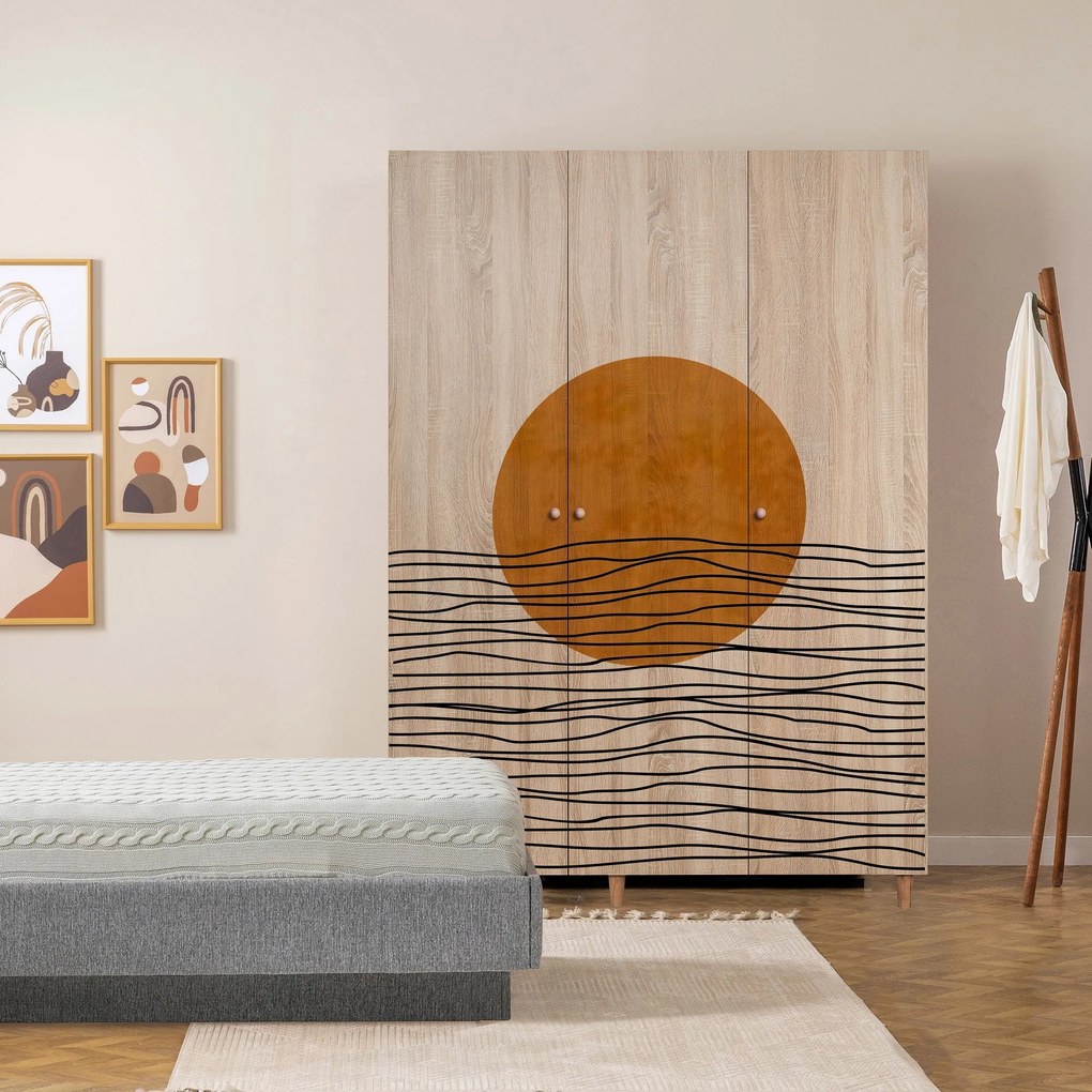 Roupeiro Lena – Sonomo – 135x192x52 cm