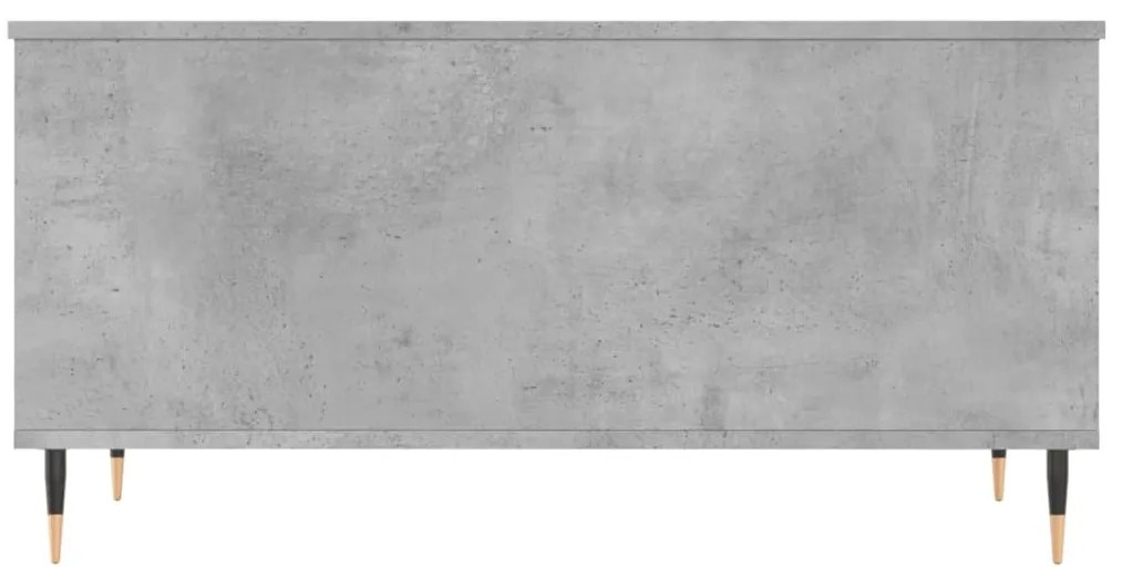 Mesa de centro 90x44,5x45 derivados de madeira cinzento cimento