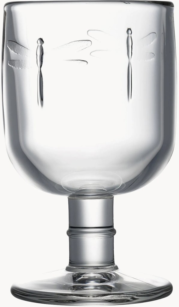 Copos de vinho Libellules, conjunto de 6
