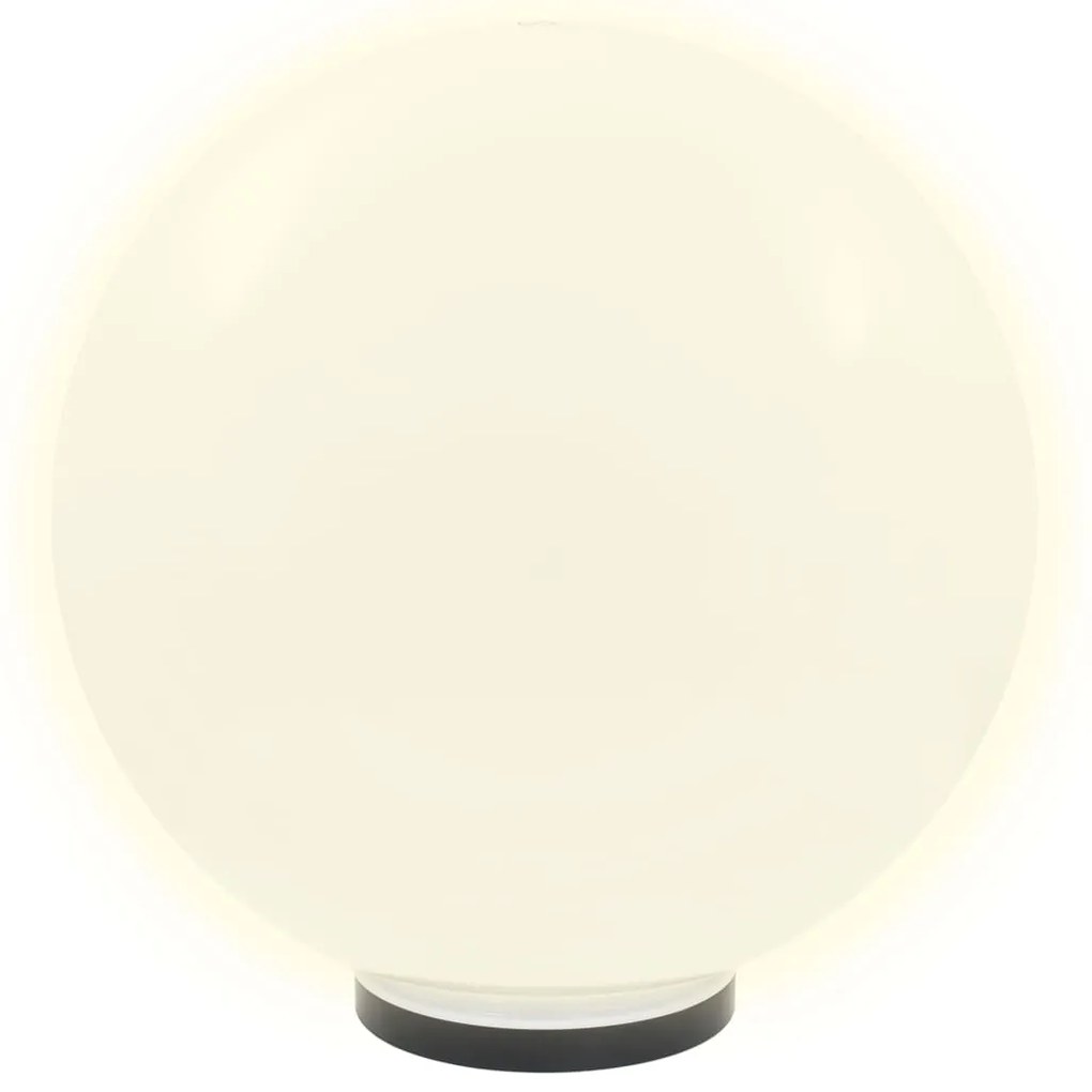 Candeeiro esférico LED 50 cm PMMA