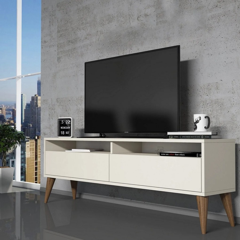Unidade TV Best – Creme – 150x30x50 cm