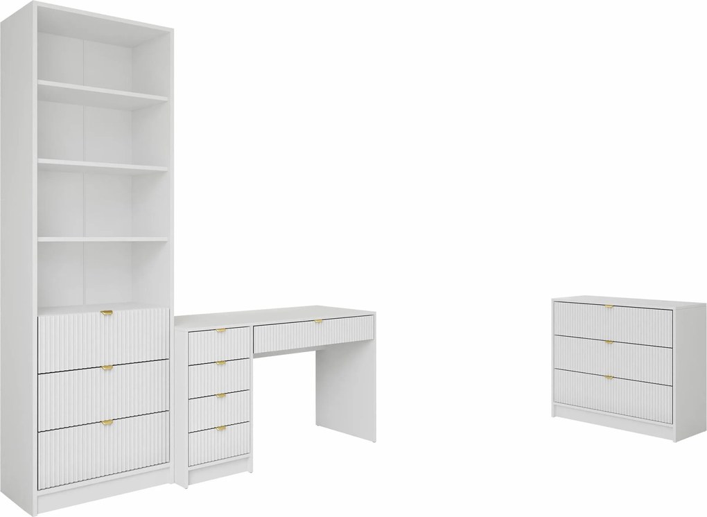 Conjunto para escritório em casa Comfivo Larmire 120