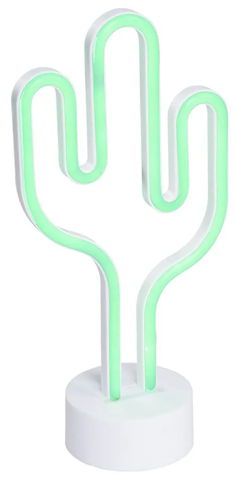 Candeeiro de mesa neon verde c/ LED - Plant Design